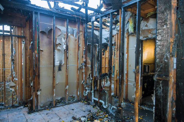 Professional Soot Cleanup technician working in Newcomerstown, OH